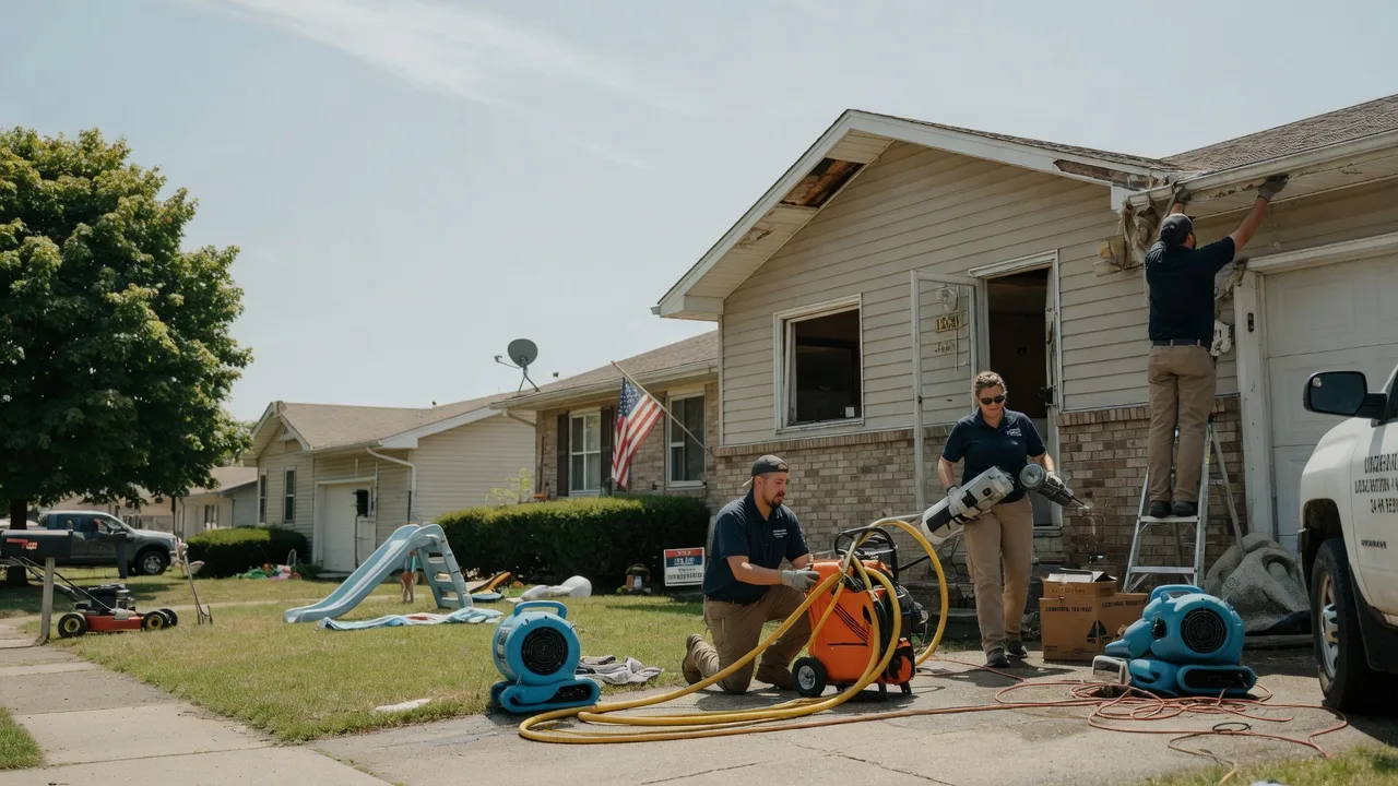 Water Damage Restoration in Kansas, OK near me